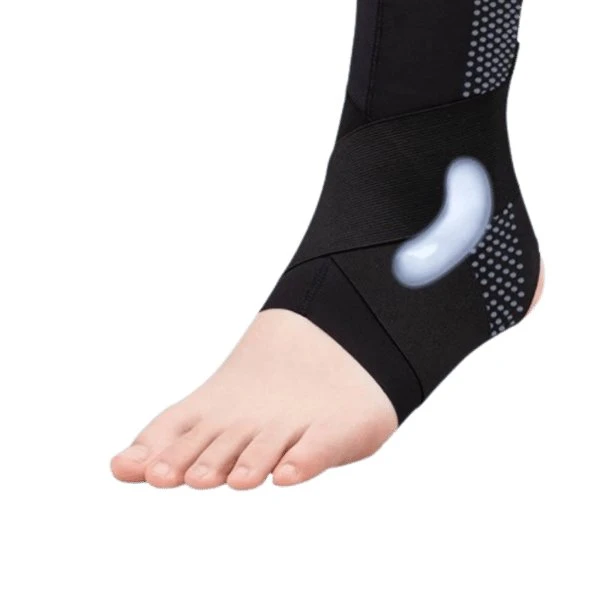 Ultratynd usynlig ankelstøtte - Black - M