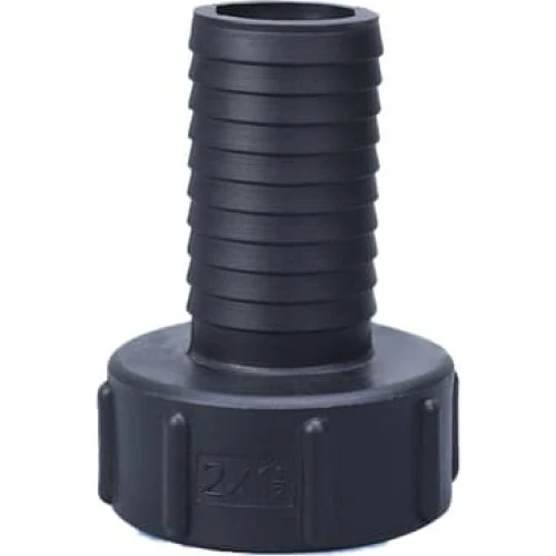 Plasttankslangeadapter IBC til haveslange - 38mm