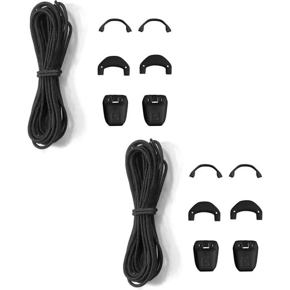 Salomon Quicklace snørebånd - Sort, M