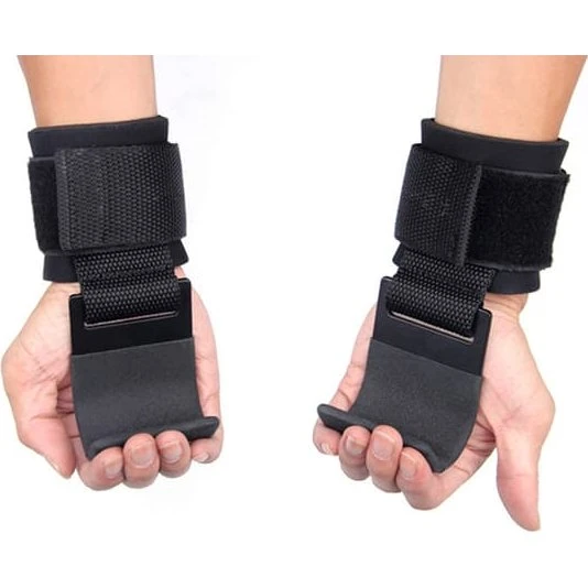 Wrist Guard Steel Hook – Vægtløftende kroggreb med håndledsomslag