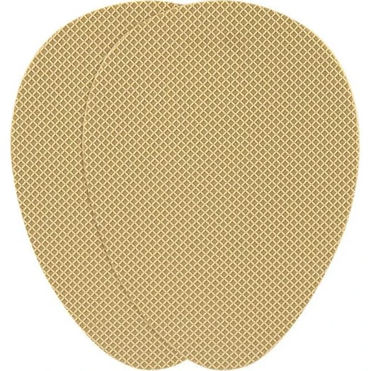 Skridsikre sko-puder i gummi - Khaki (1 par)