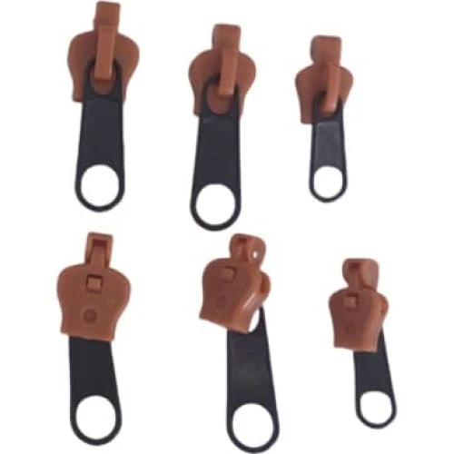 Lynlåsreparationssæt, 6-pack, universal coffee