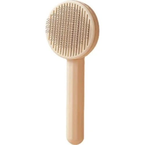Selvrensende kæledyrshårbørste - Beige