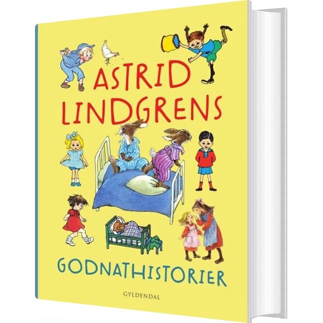 Astrid Lindgrens Godnathistorier – Indbundet børnebog