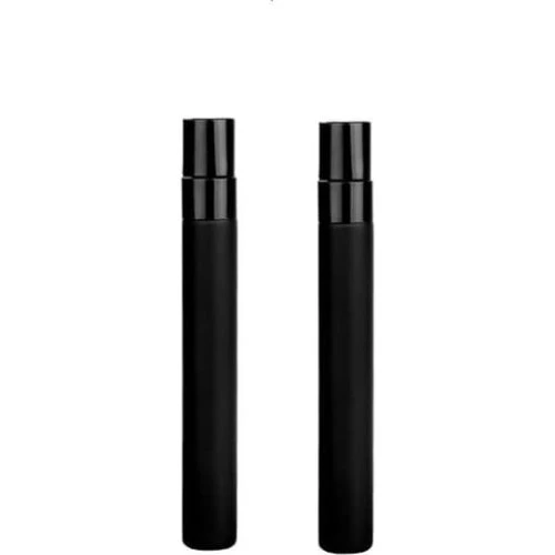 Mini genopfyldelig parfumesprayflaske i glas, 10 ml - 2-pak, Black