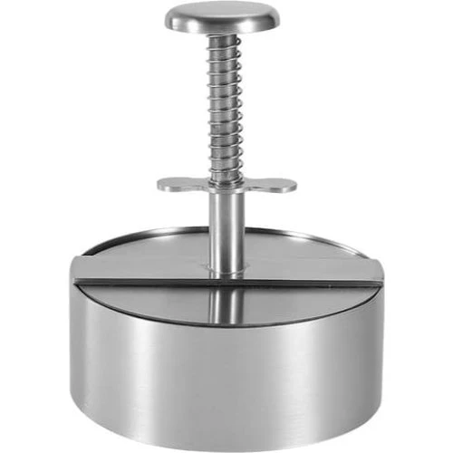 Burgerpresser i 304 rustfrit stål - 14,5x11,3 cm