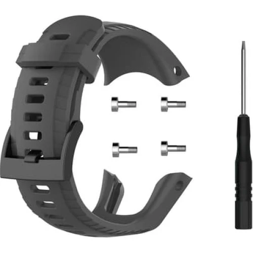 Suunto 5 Urarmbånd - Grå - Silikone