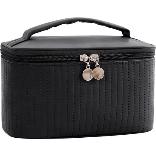 Bærbar vandtæt makeuptaske - Black