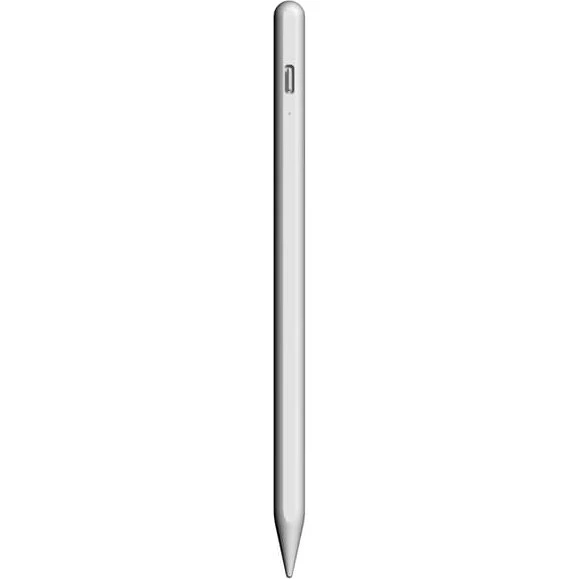 Kapacitiv pen til iPad med batteriindikator - White