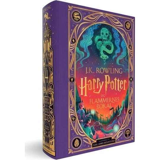 Harry Potter 4: Flammernes Pokal - Pragtudgave (hardcover)
