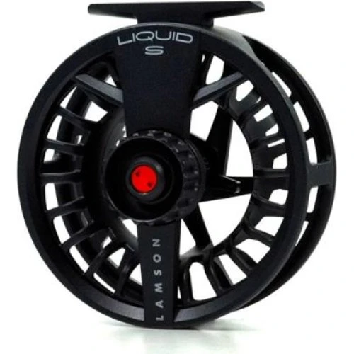 Lamson Liquid S -7+ HD Fluehjul, Black