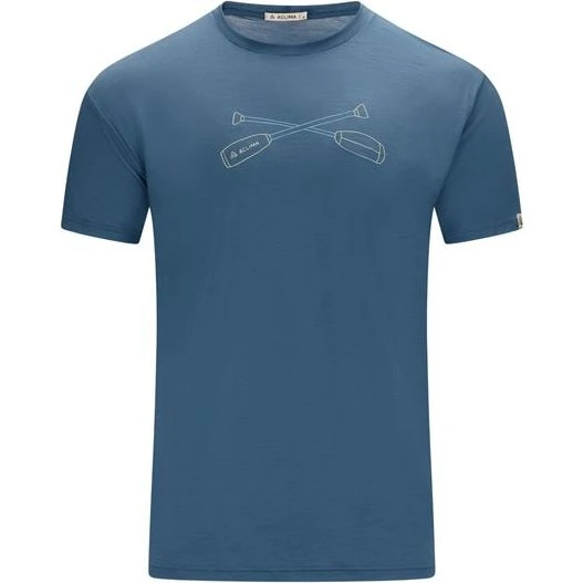 Aclima LightWool Classic Tee Oars Blue Fusion