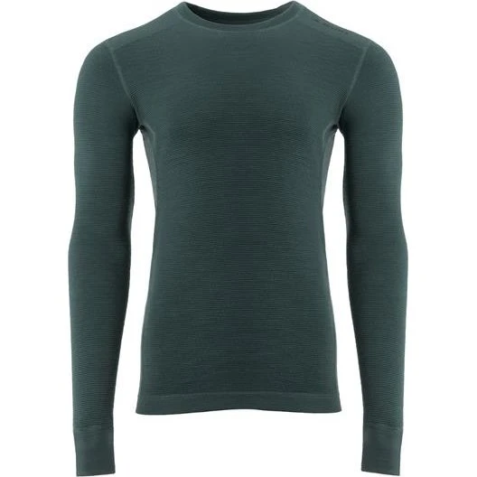 Aclima StreamWool Crew Neck Merinould Undertrøje - Green Gables