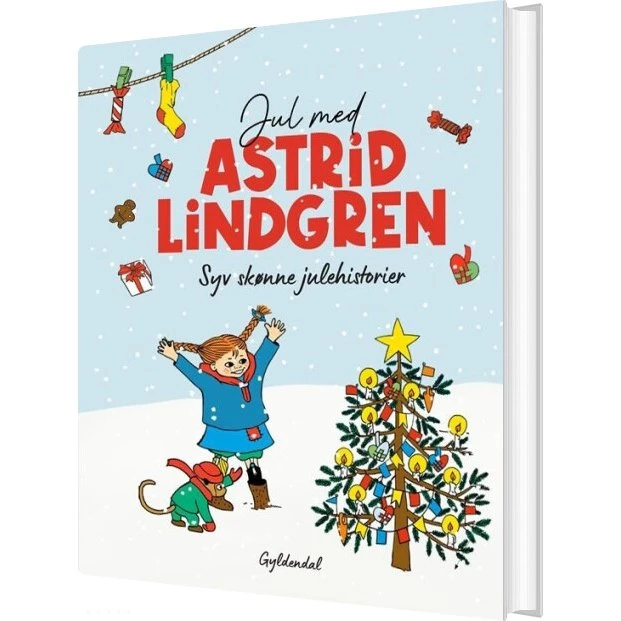Jul med Astrid Lindgren – Syv klassiske julehistorier (hardcover)