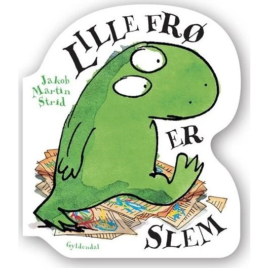 Lille Frø er slem – papbog af Jakob Martin Strid