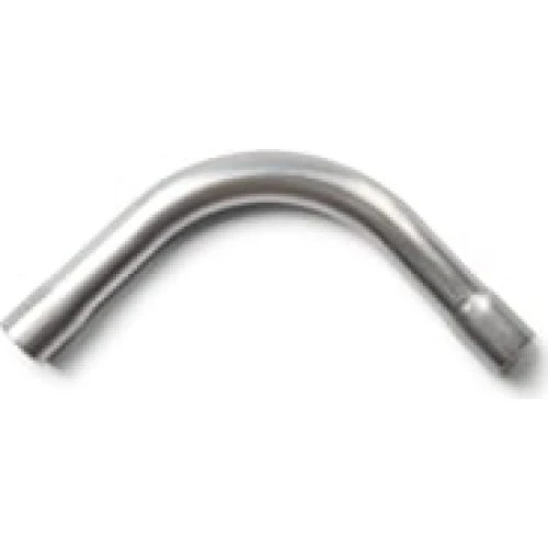 32mm 90° ALU bøjning m. muffer