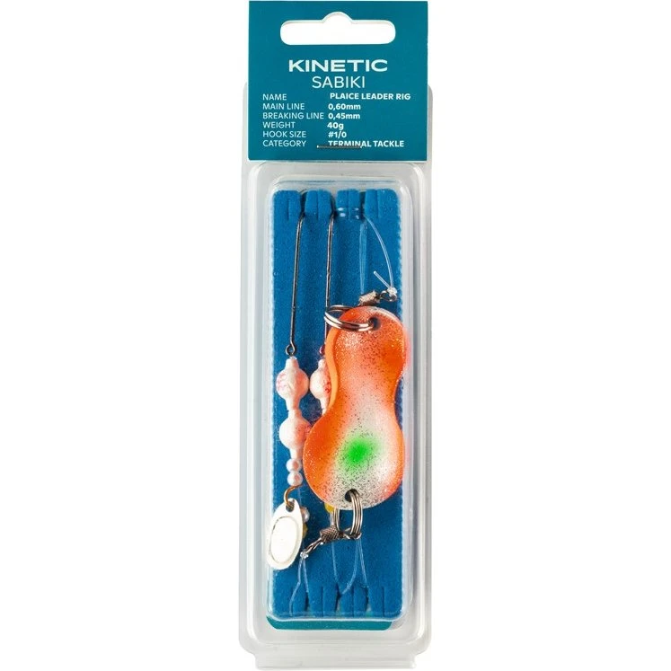 Kinetic Sabiki Classic Plaice Leader 120g - Sunset