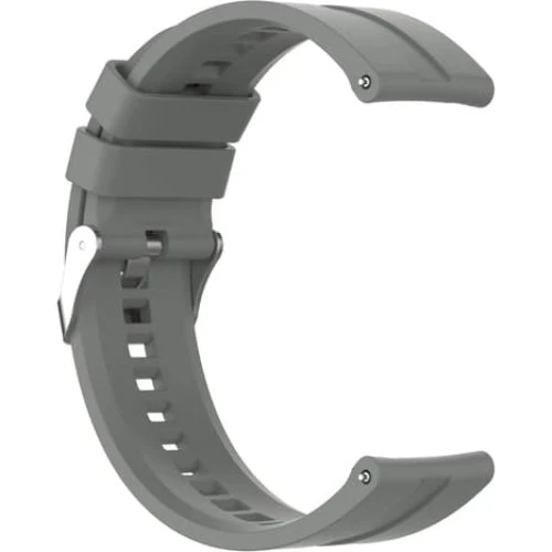 Urrem 22 mm Silikonearmbånd til Garmin, Huawei og Samsung - Grå