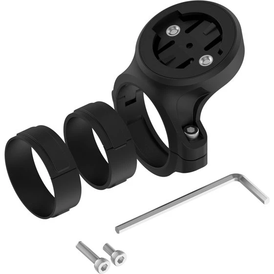 Cykelholder til Garmin radar og baglygte - Black Gen 1