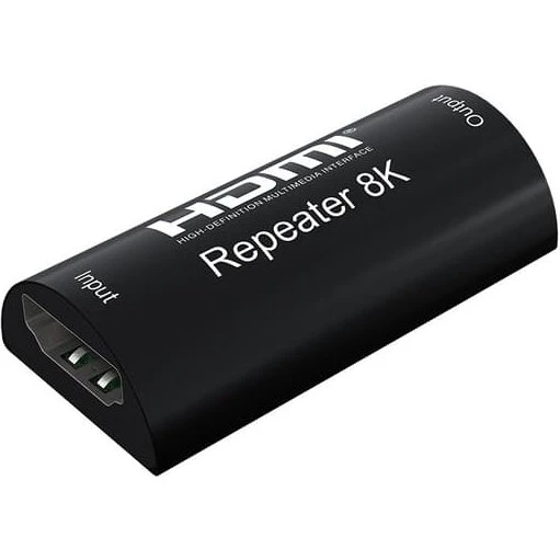 HDMI-forstærker / repeater Black - 8K understøttelse