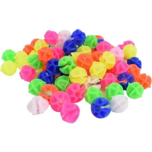 Eger dekoration cykelperler 36-pak, flerfarvet