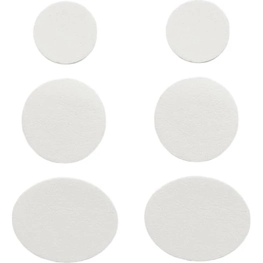 Plaster til skoreparation, 6 stk, White
