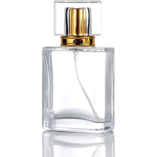 Genopfyldelig sprayflaske i glas, Gold, 50 ml