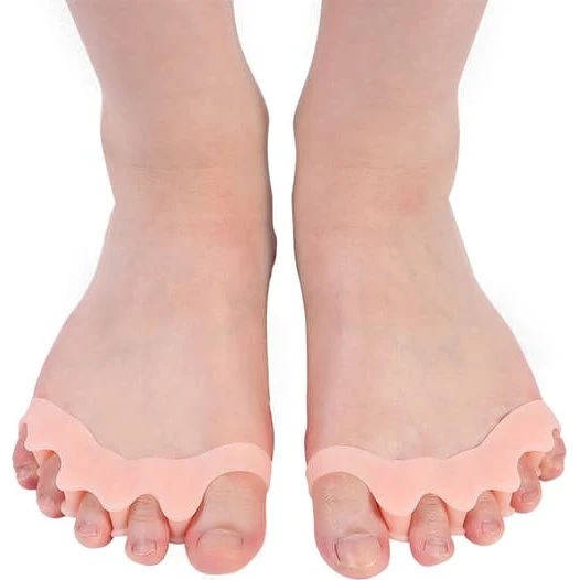 Tåskiller til Hallux valgus, Beige, 1 par