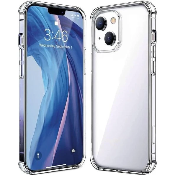 iPhone 13 Cover Transparent TPU - Beskyttende Etui