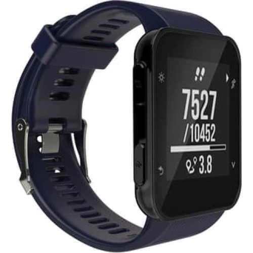 Garmin Forerunner 35/30 Silikonearmbånd - Marineblå