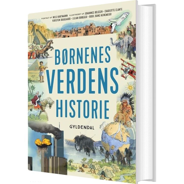 Børnenes Verdenshistorie – Nils Hartmann (hardcover)