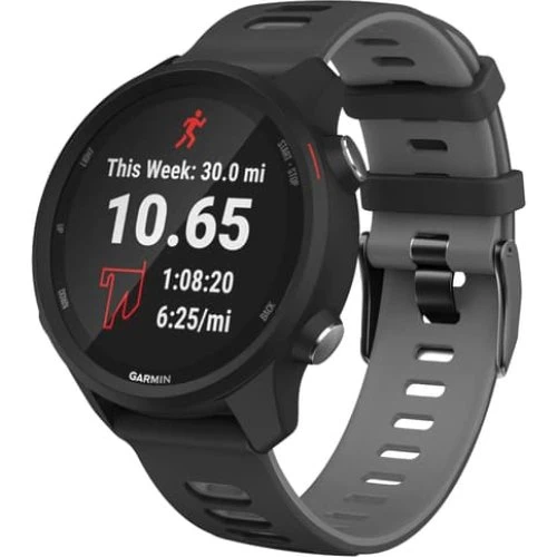 Garmin Silikone Armbånd - Sort - Forerunner 245/645 & Vivoactive