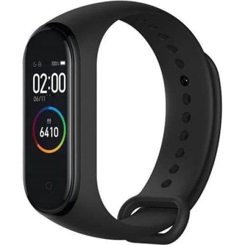 Xiaomi Mi Band 3/4 armbånd i sort silikone