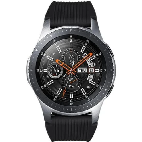 Samsung Galaxy Watch 46 mm Armbånd - Sort Silikone, Str. L