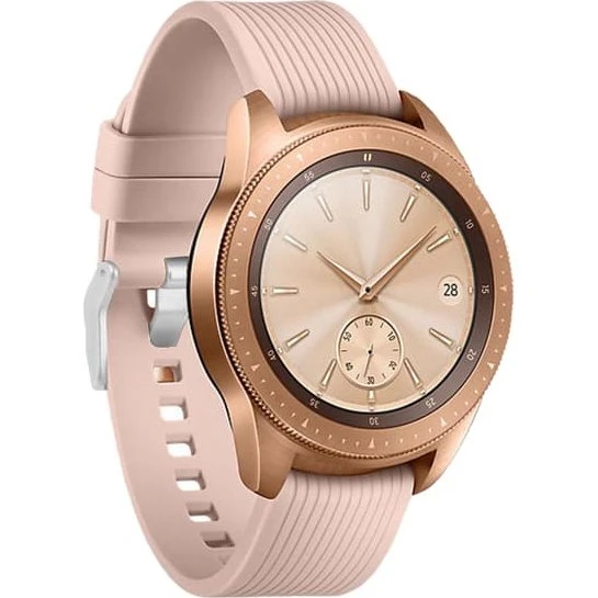 Samsung Galaxy Watch 42 mm Silikonearmbånd - Khaki (S)