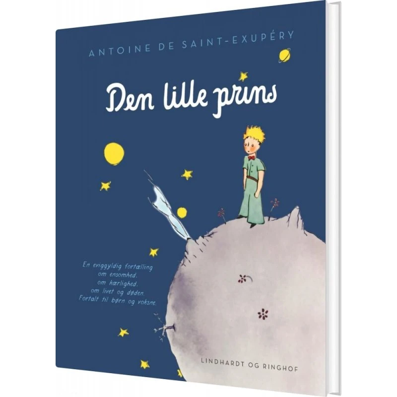 Den Lille Prins - Mørkeblå Hardcover (Antoine de Saint-Exupéry)