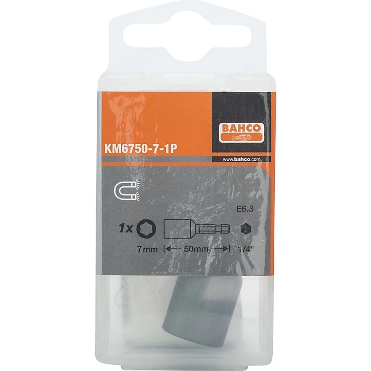 Bahco Boltbits 70mm til sekskantskruer og bolte 1/4''