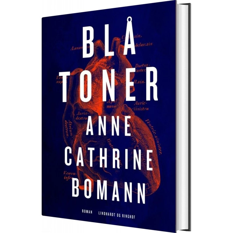Blå toner – Anne Cathrine Bomann (hardback)