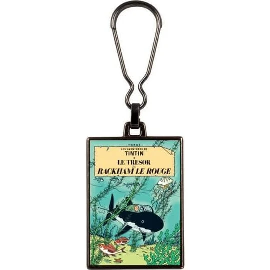 Tintin Nyckelring - Rackham den Rödes skatt (5,5 x 4 cm)