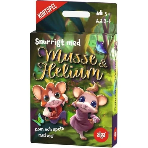 Snurrigt med Musse & Helium Kortspil - Svensk