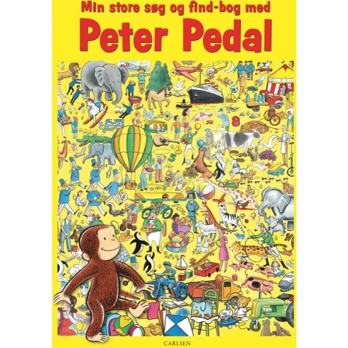 Min store søg-og-findbog med Peter Pedal - Hardcover