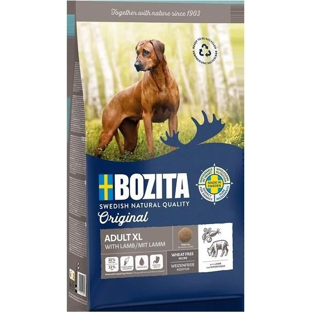 BOZITA Original Adult XL Lam - Tørfoder til store hunde - 12 kg
