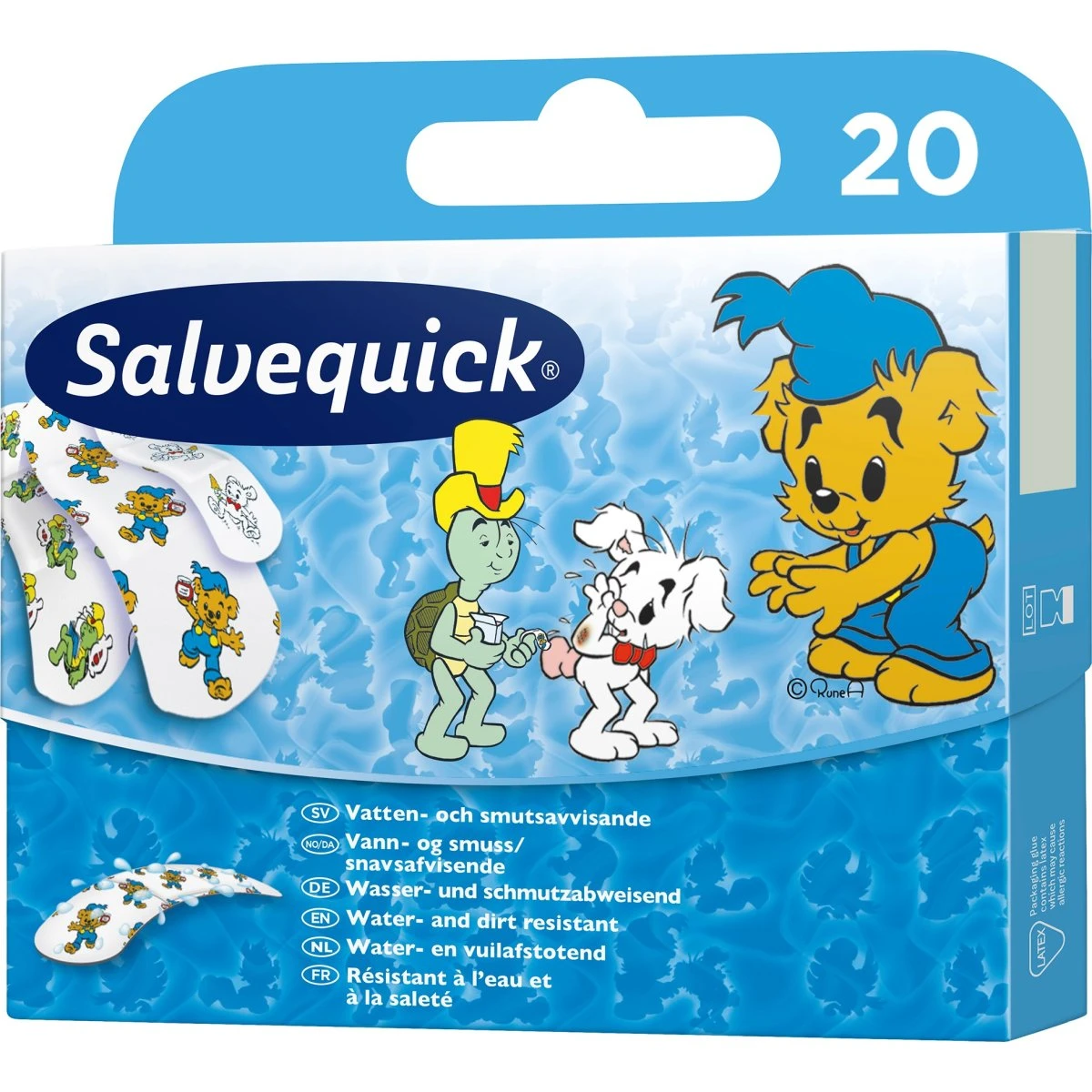 Salvequick Bamse Plastre til børn - 20 stk.