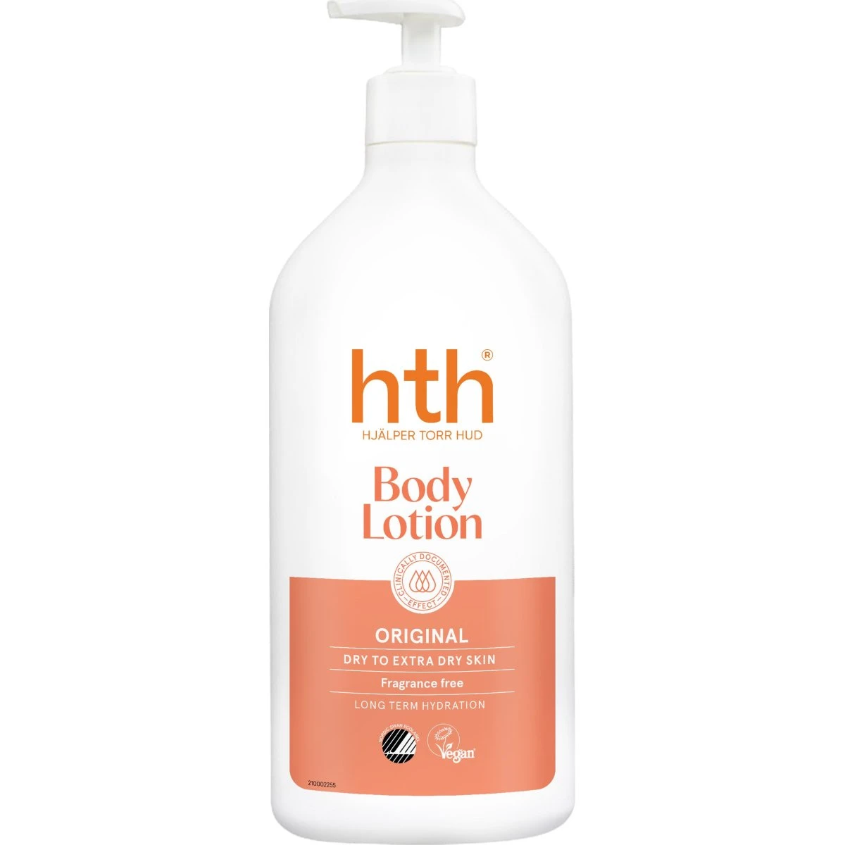 HTH Body Lotion Fragrance Free 400 ml