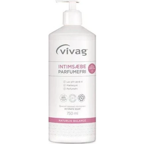 Vivag Intimsæbe Parfumefri 750 ml