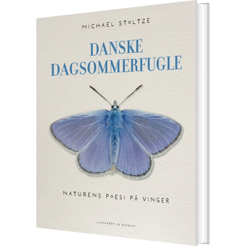 Danske dagsommerfugle – Michael Stoltze (Hardcover)