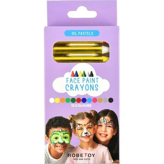 Face paint Crayons 12 farver