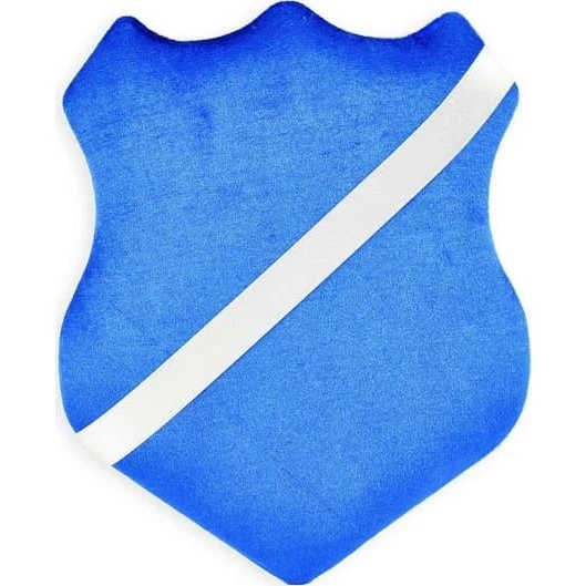 Medal Shield Blå 23,5cm - Skjold til pins og mærker