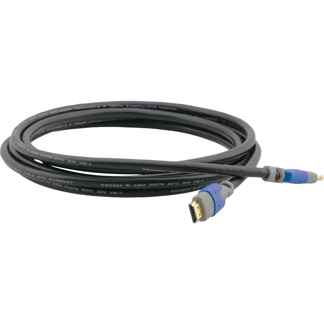 Kramer C-HM/HM/PRO-20 HDMI-kabel med Ethernet, 6.1m, Sort
