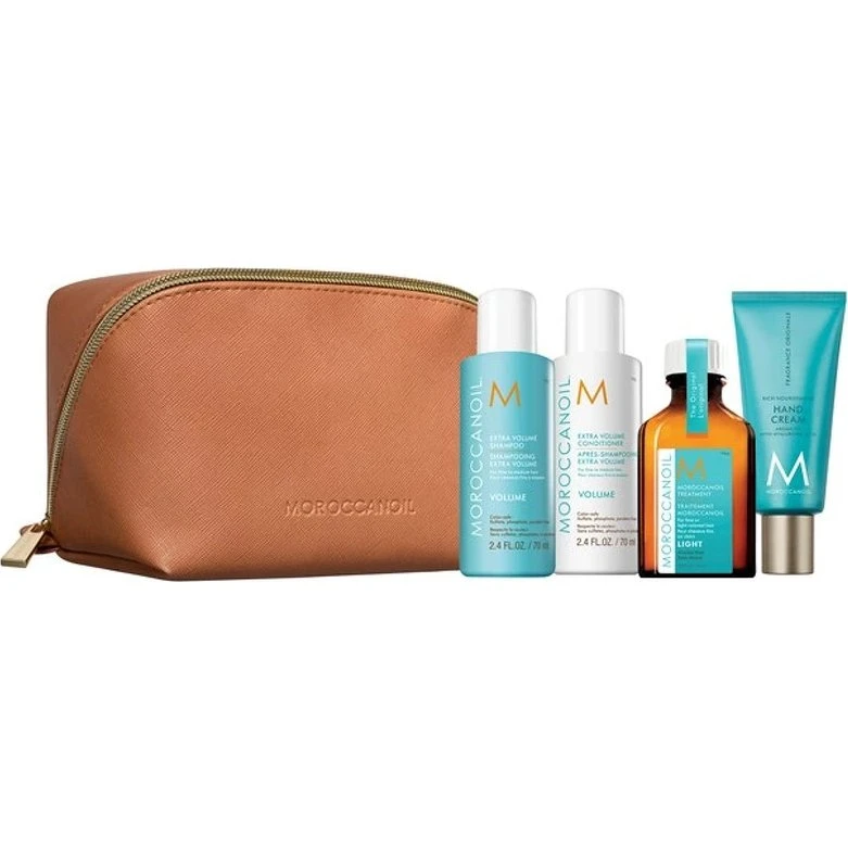 Moroccanoil Volume Travel Bag - Eksklusivt rejsekosmetiksæt